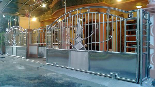 pagar stainless steel