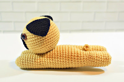 amigurumi pug dog crochet pattern