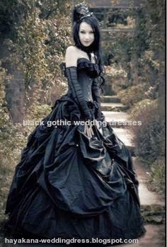 New Black Gothic Wedding Dresses - Best Profesional Wedding Planner