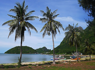Plage dans la base militaire Wing 5