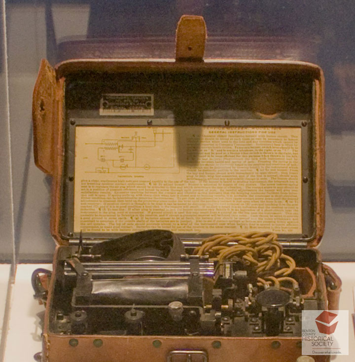 Benton County Museums Army Communications Circa 1920