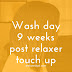 Achieving Smooth Hair at 9 Weeks Post Relaxer Touch Up