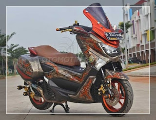 modifikasi yamaha nmax warna hitam modifikasi yamaha nmax warna hitam