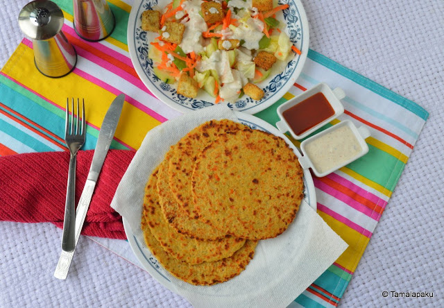 Cooked Rice Roti ~ Tamalapaku