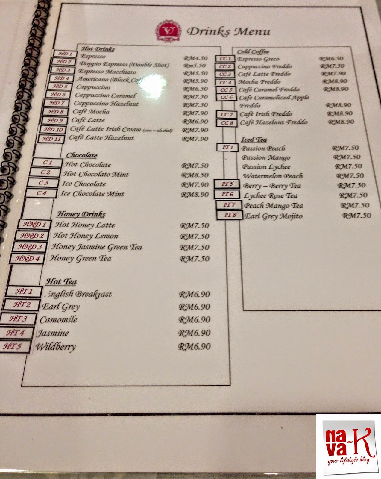 navak Vanilla The Mille Crepe Cafe (SS15, Subang Jaya)