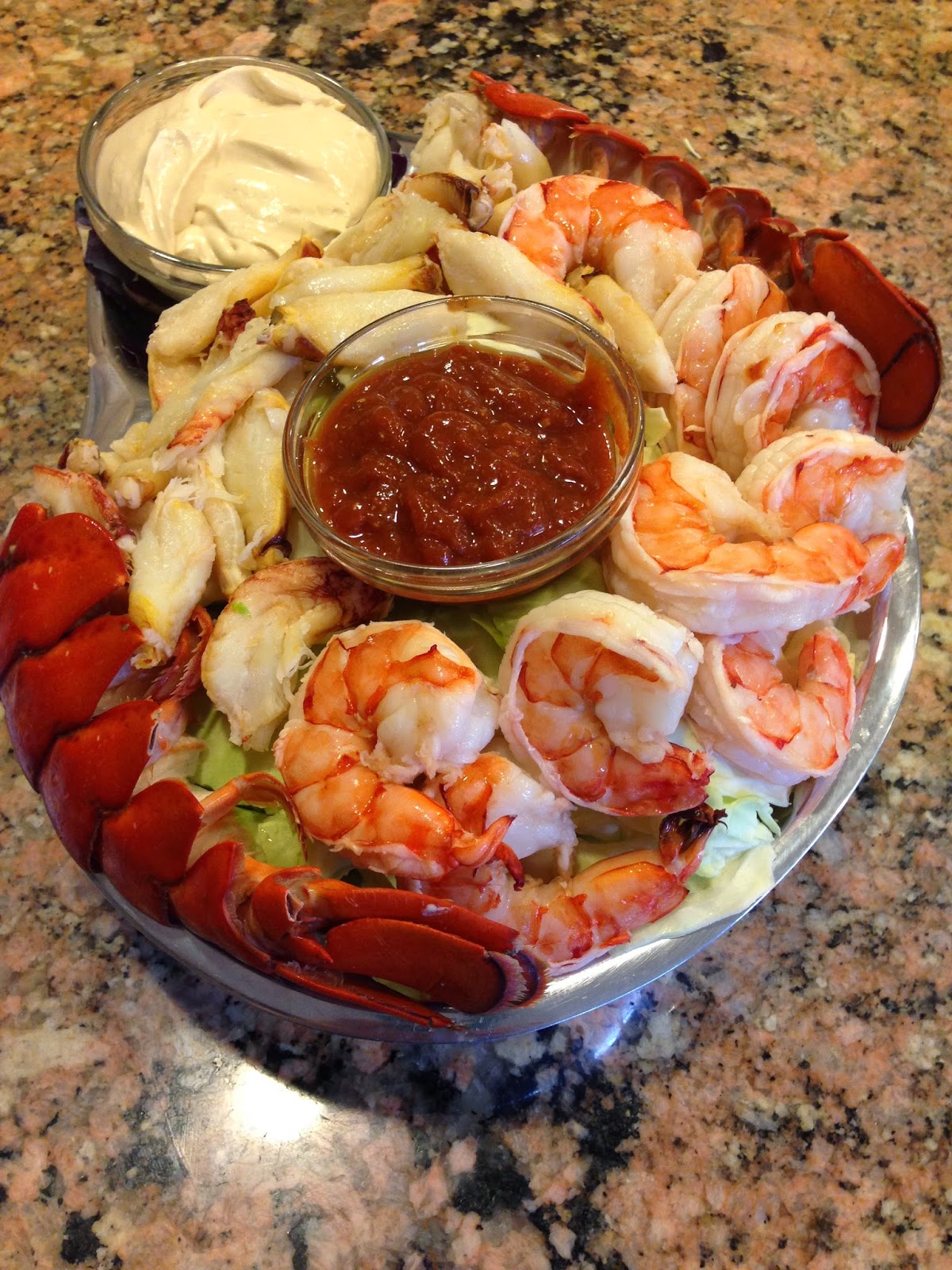 Bon Vivant Cooks The BVC Traditional Seafood Platter with Mustard