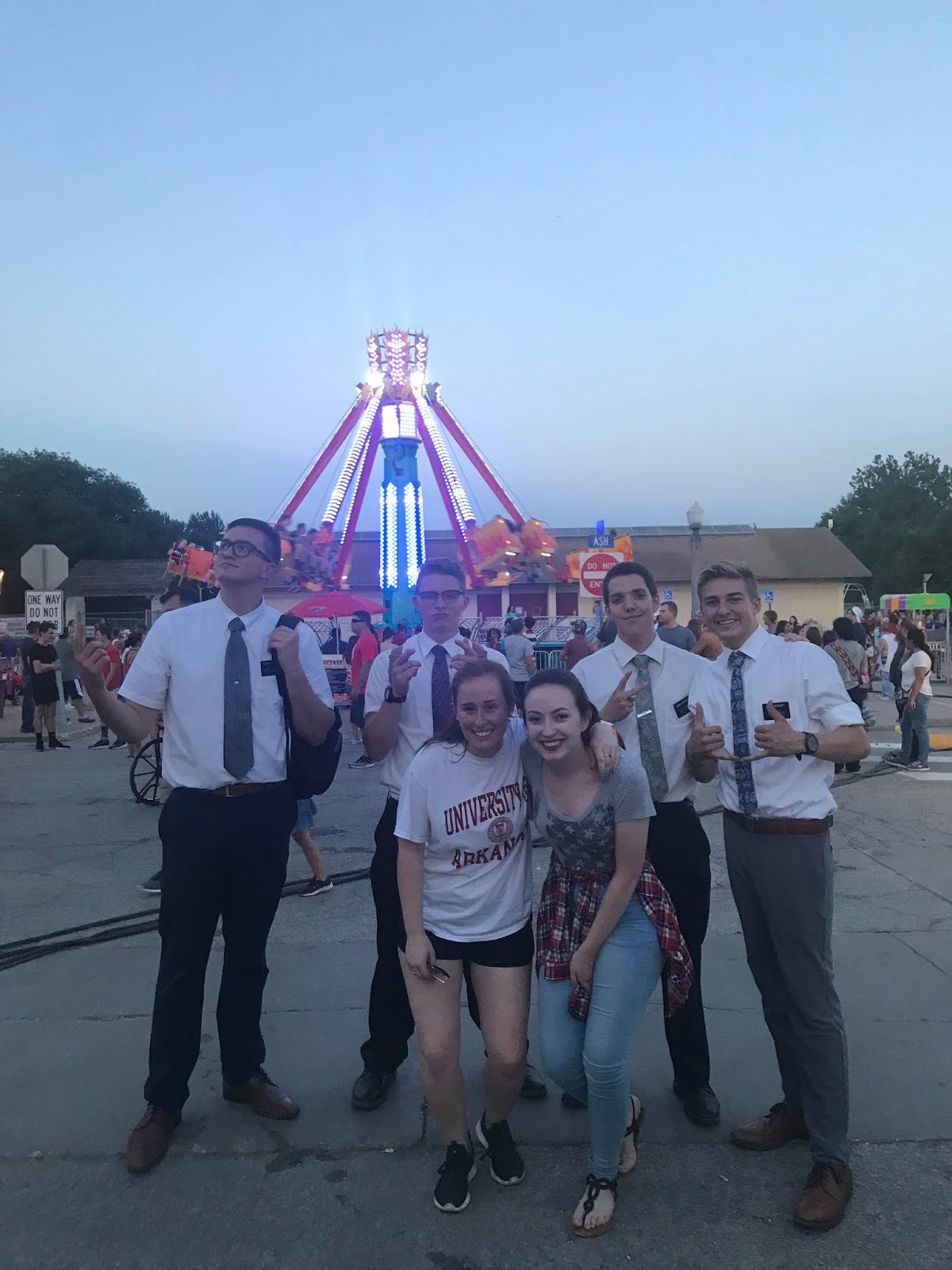 Elder Bischoff in Kansas The 4th of July in Wamego