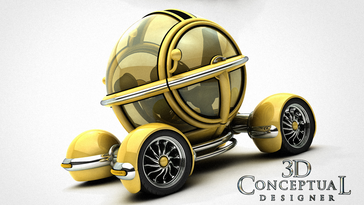 3DconceptualdesignerBlog Personal Project My Bubble Car Design 19892011