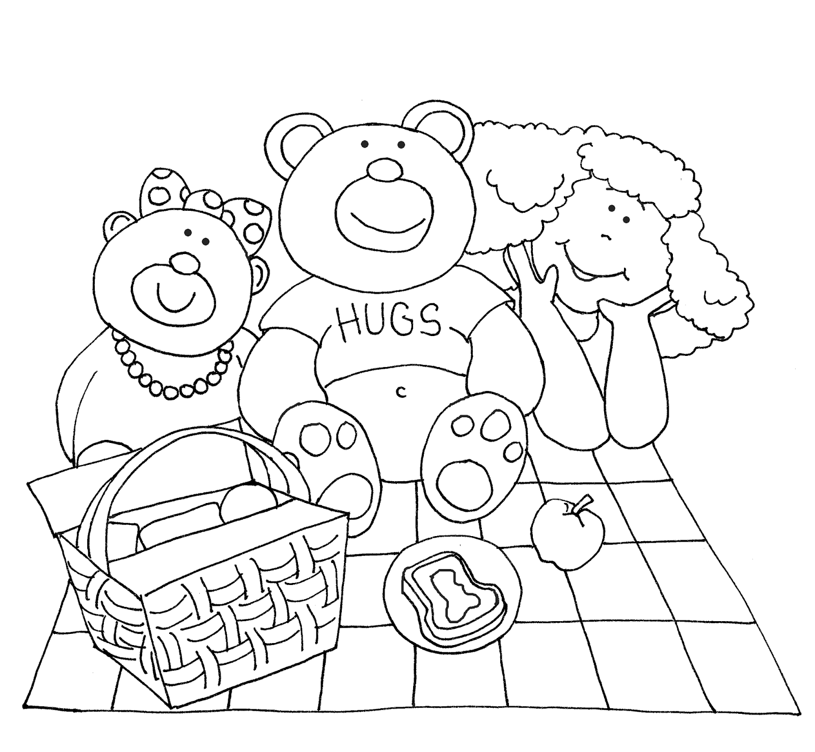 Free Dearie Dolls Digi Stamps Teddy Bear Picnic Free Dearie Dolls Digi Stamps Teddy Bear Picnic