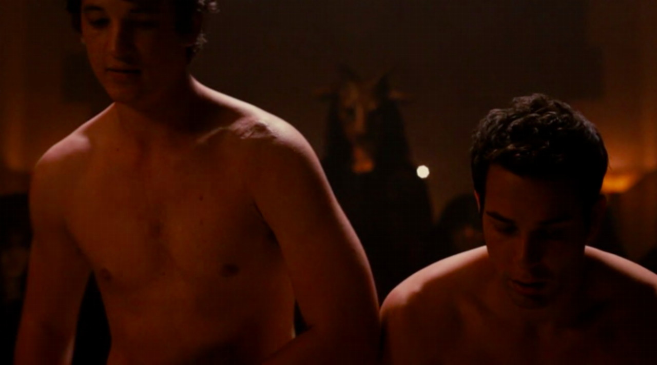 Skylar Astin And Miles Teller Naked And Rocking Cock Socks in 21 & Over...