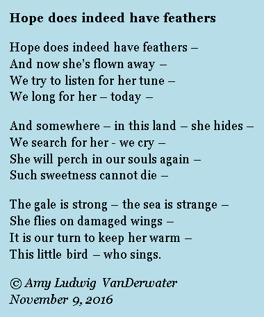 Poem what is hope The Meaning