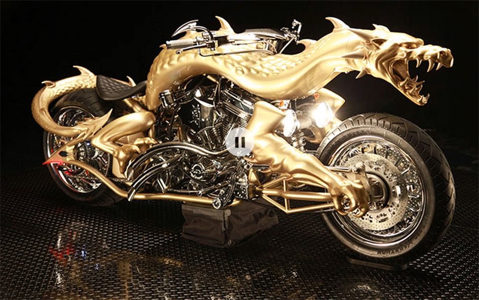 dragon chopper motorcycle