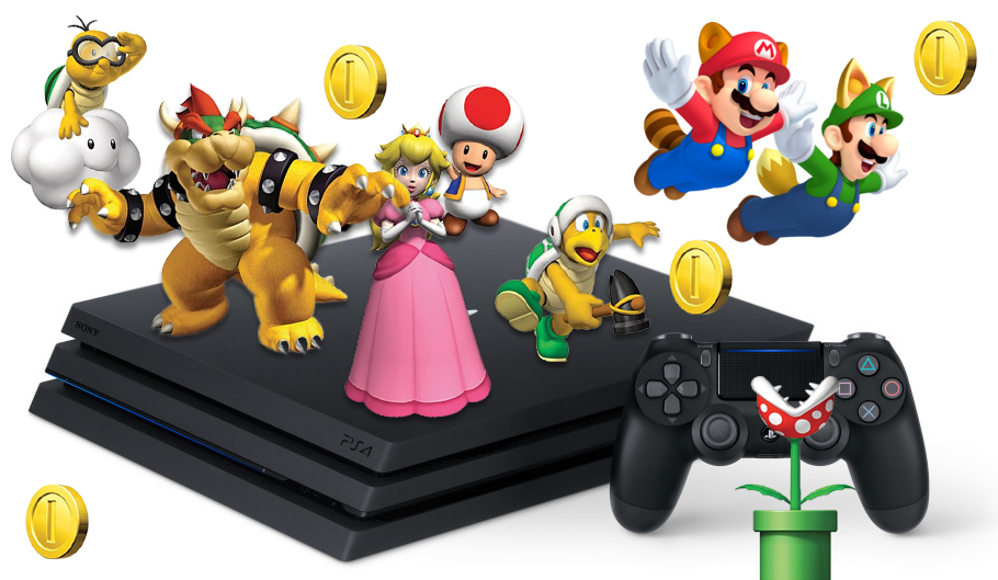 Na Balada do Mario Bros: Novo Super Mario é anunciado para PlayStation 4