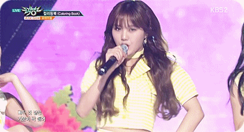 내 맘속 1등아이돌 오마이걸 뮤직뱅크 무대.gif | 인스티즈