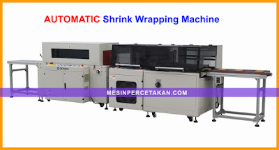 Automatic Shrink Wrapping Machine Mesin Wrapping Buku Otomatis