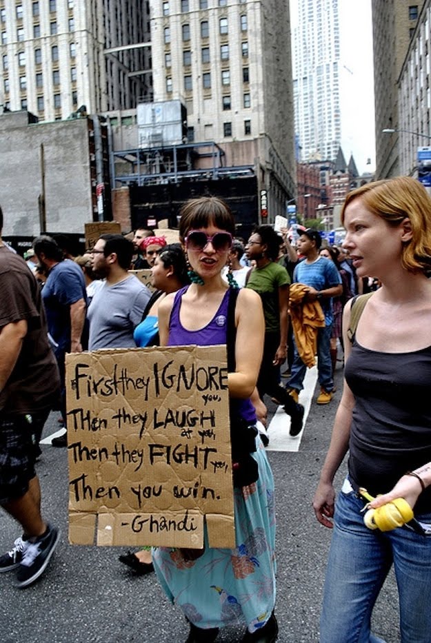 Best Signs from Occupy Wall Street Protests