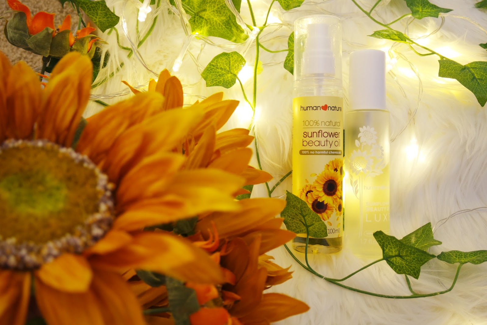 Human Heart Nature Sunflower Beauty Oil Review