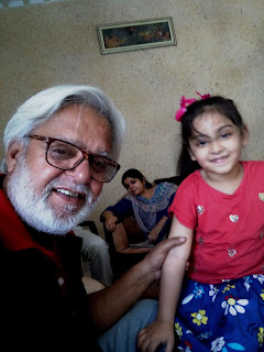 Memoirs of my granddaughter - Naanu, now you too are cleaned!