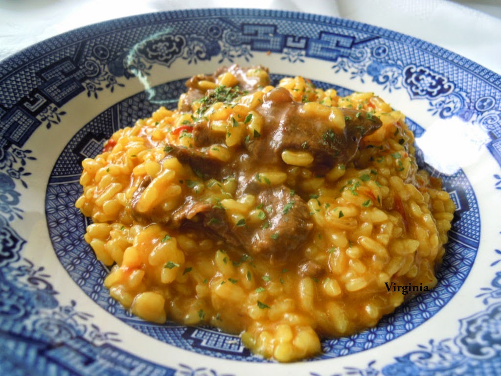 VIRGINIA CONSUSCOSAS ARROZ MELOSO CON CARNE CON THERMOMIX