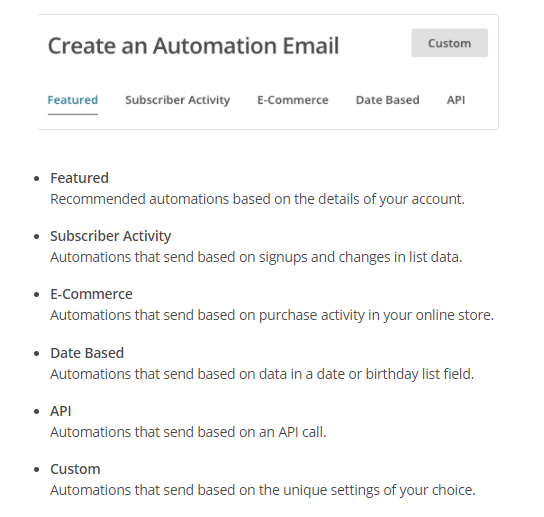 How To Create Free Email Automation Mailchimp Campaigns 