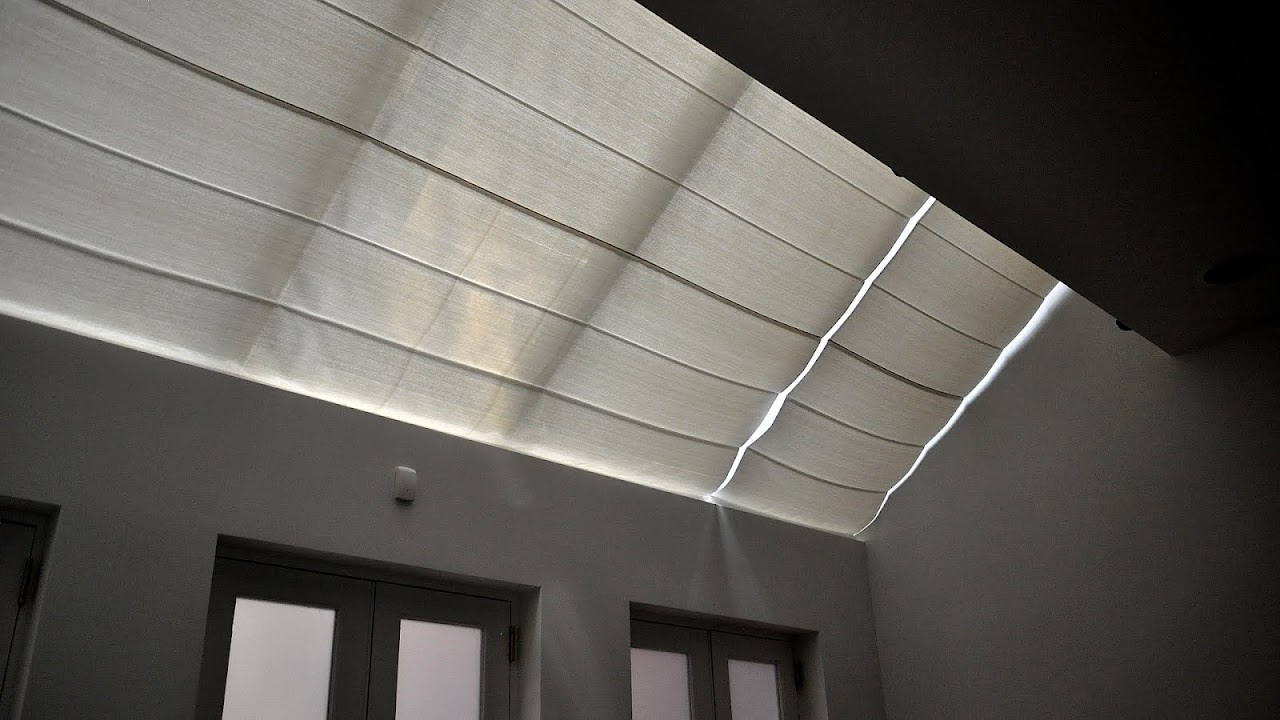 Electric Skylight Shades Motorized Blinds Sky Choices