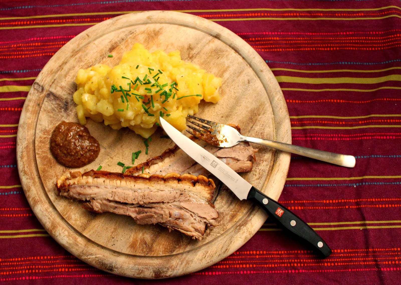Amor&amp;Kartoffelsack: Wammerl mit bayrischem Kartoffelsalat