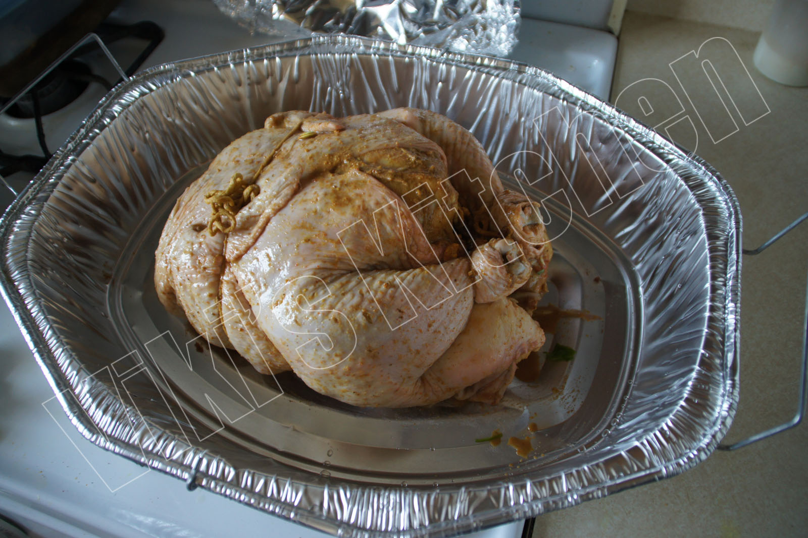 Viki 's Kitchen Whole roasted chicken for Thanks giving