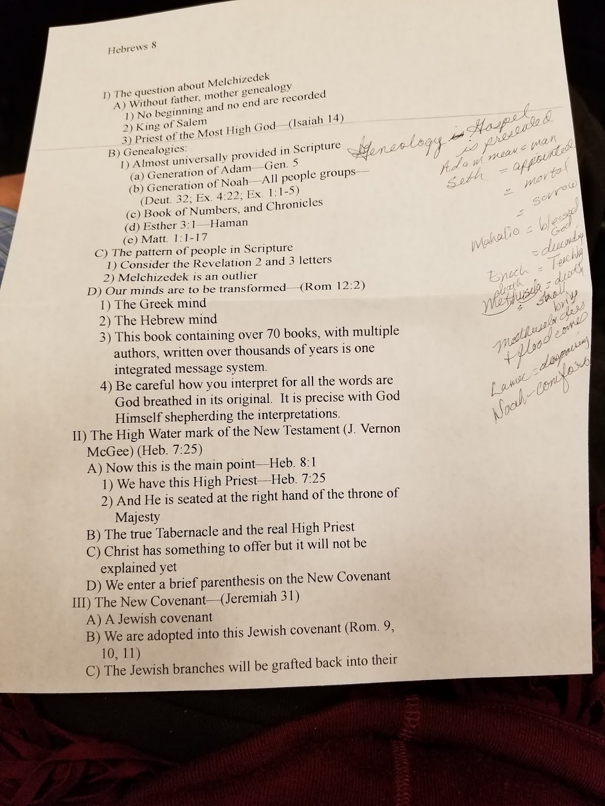 HEBREWS SUMMARY AND STUDY BIBLE visual data 3