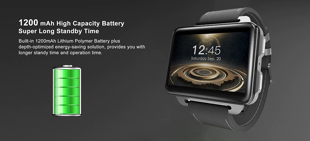 lemfo lem4 pro bluetooth smartwatch