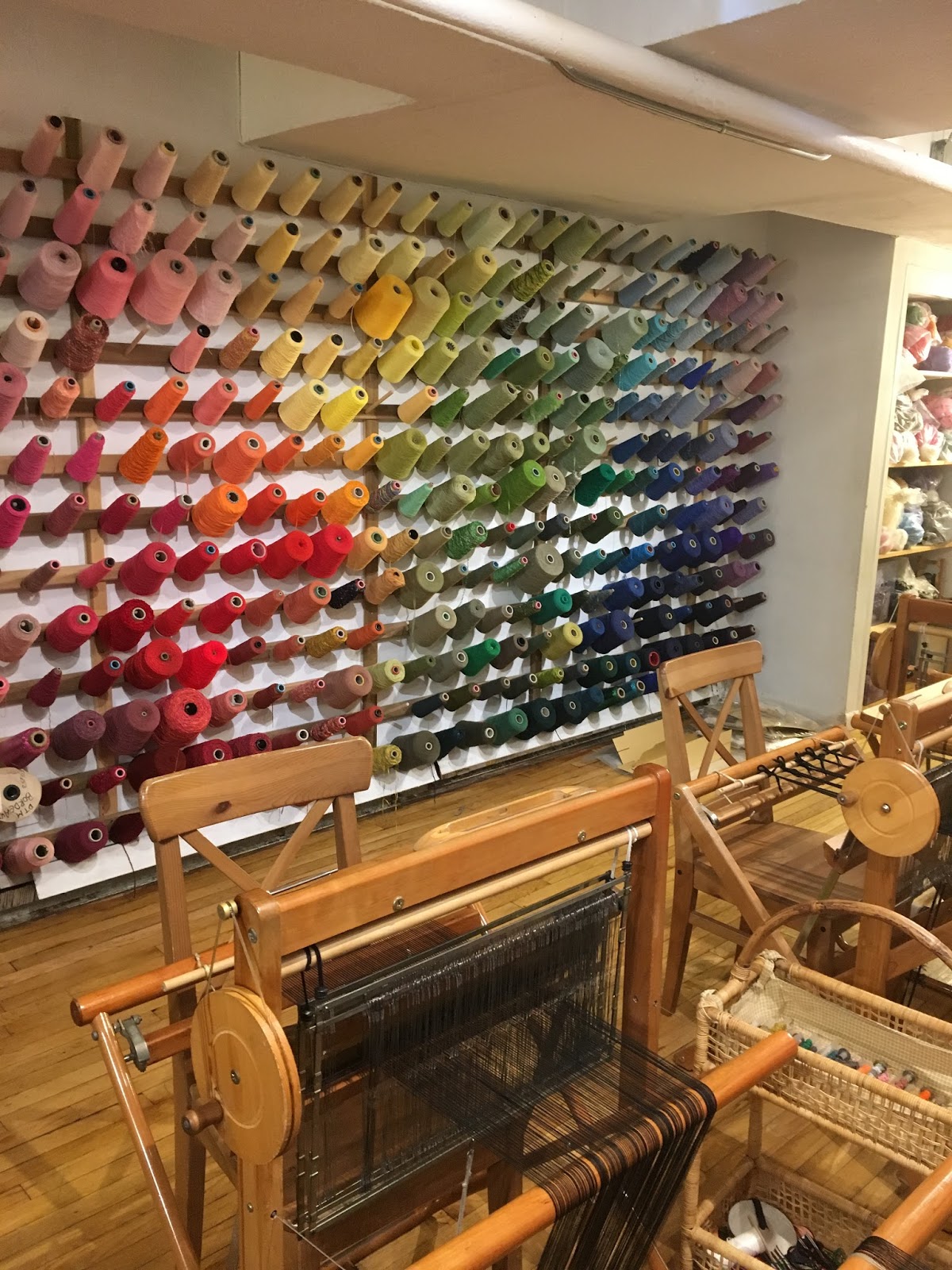 NYC Metro Modern Quilters Guild Loop of the Loom . . . . happy weaving