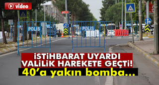 diyarbakırda valilik bariyer ve beton bloklarla önlem aldı