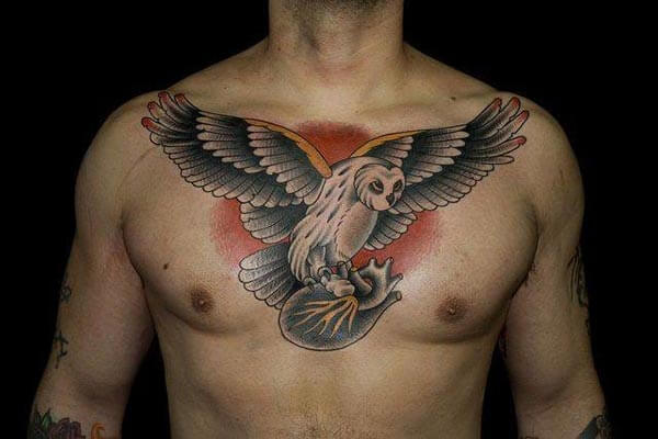 owl tattoo on the rib cage owl tattoo on the rib cage