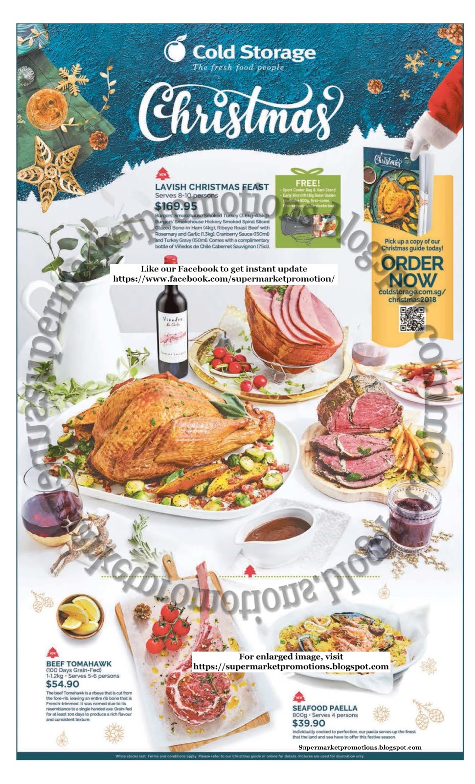 Cold Storage Christmas Orders 02 November 2018 ~ Supermarket Promotions