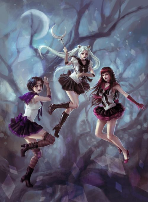 Laura Sava anotherwanderer deviantart ilustrações fantasia belas mulheres Sailor moons góticas Laura Sava anotherwanderer deviantart ilustrações fantasia belas mulheres Sailor moons góticas