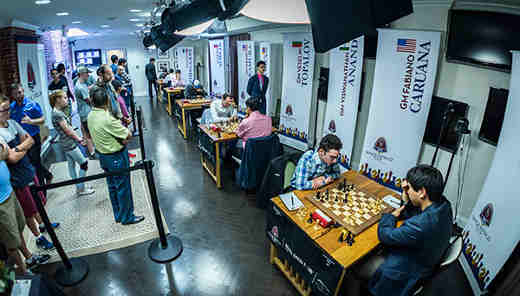 Vue plongeante sur l'aire de jeu - Photo © Lennart Ootes pour le site officiel Vue plongeante sur l'aire de jeu - Photo © Lennart Ootes pour le site officiel