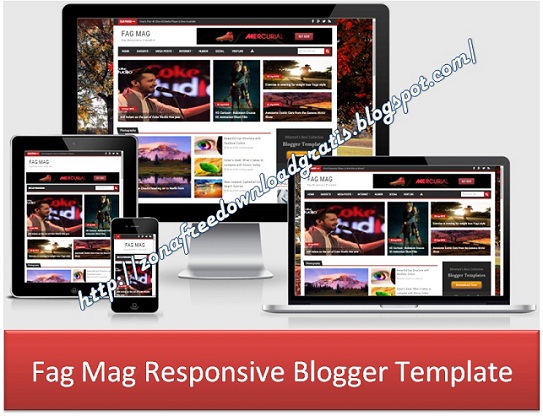 Fag Mag Responsive Blogger Template Fag Mag Responsive Blogger Template