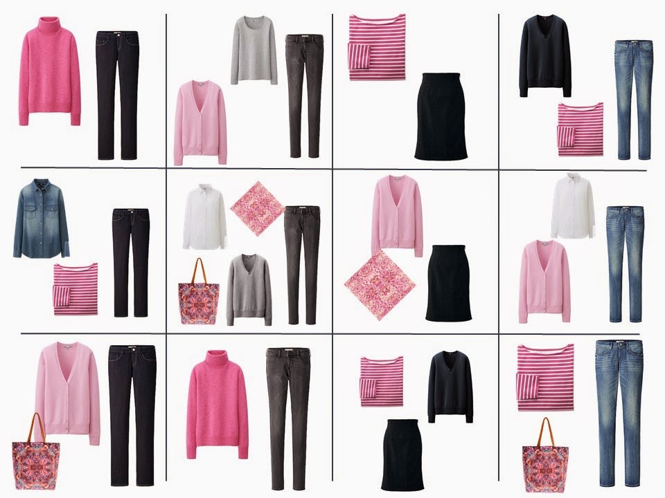 The French 5 Piece Wardrobe The Common Wardrobe Shades Of Pink