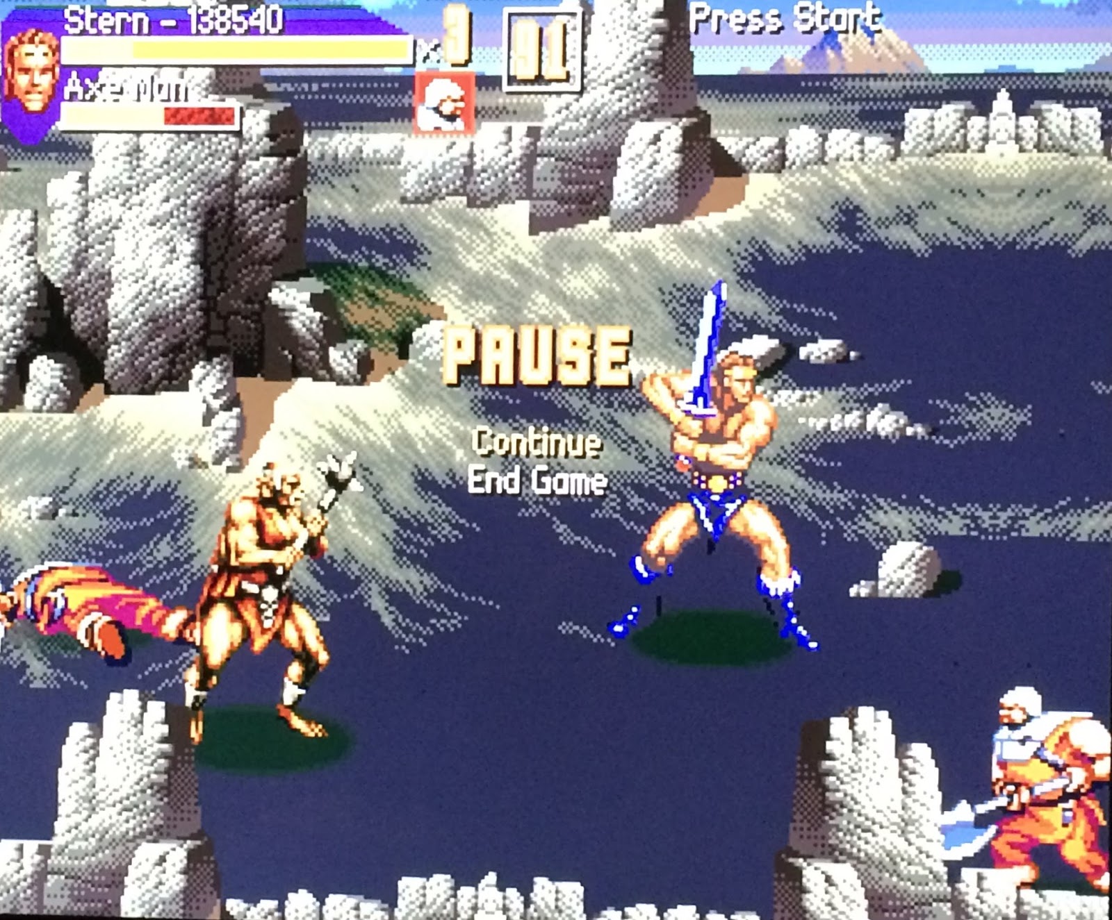 Golden Axe The Curse Of Death Adder (Region Free) SEGA Dreamcast