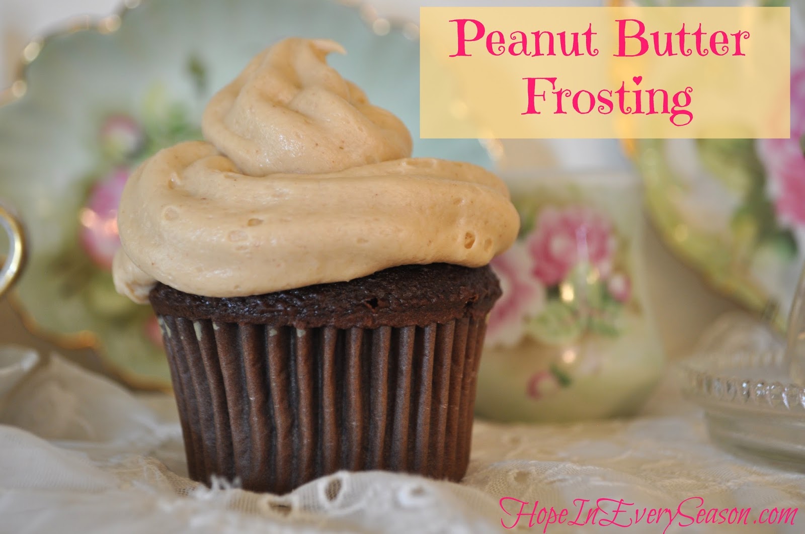 Classical Homemaking: Peanut Butter Frosting