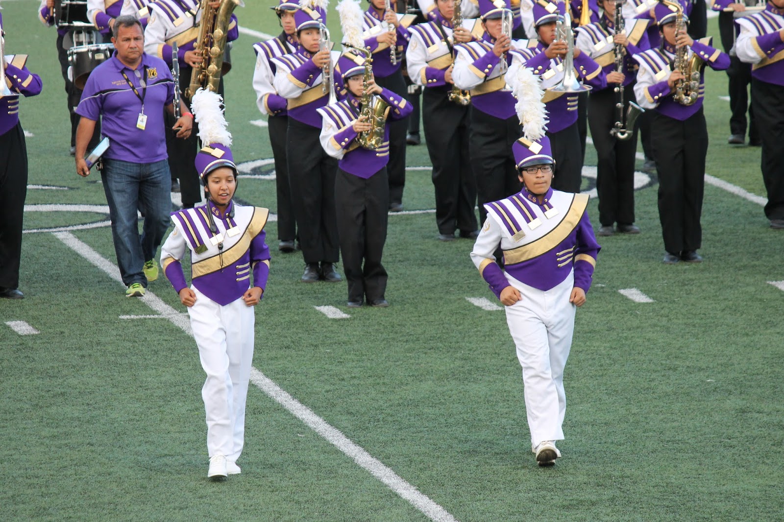 Mean Purple Band Boosters MPB Competes at Harlandale Marching Festival