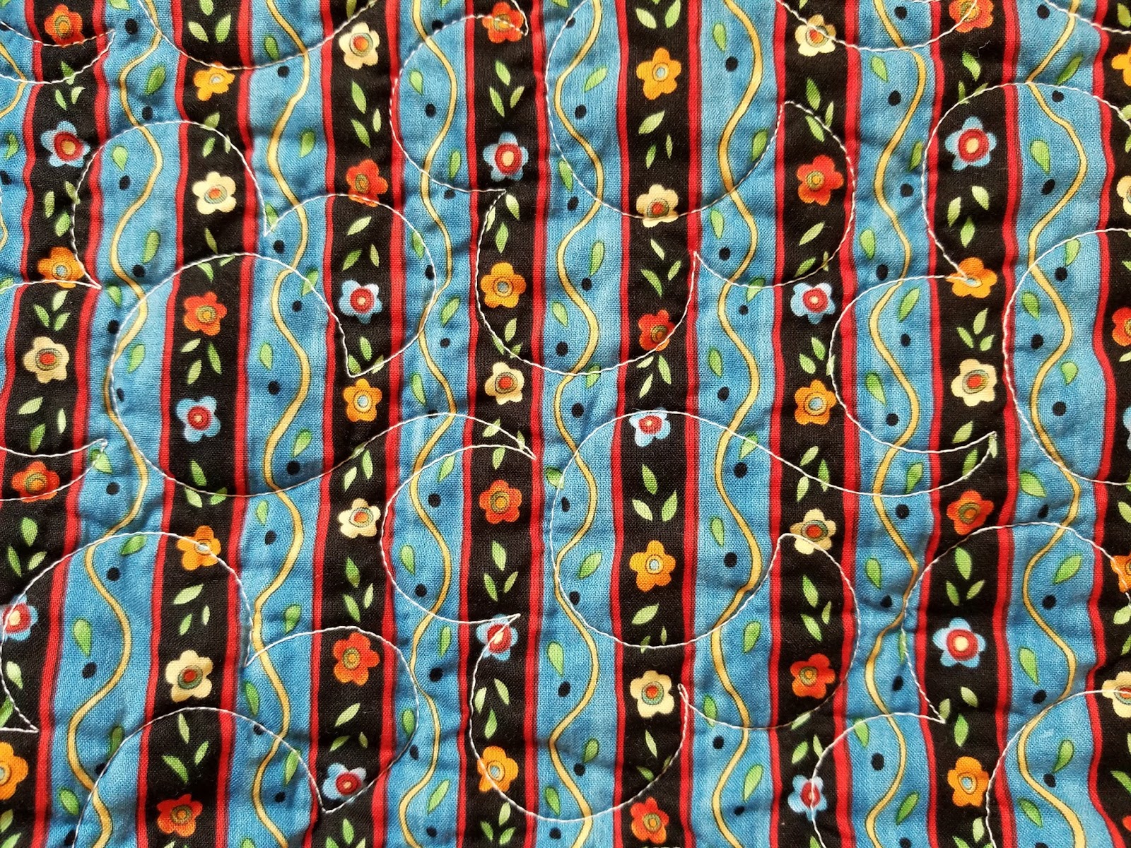 Lovin' Life At The End Of The Dirt Road German Baby Quilt