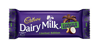 Cadbury Dairy Milk Cashew Coconut Cadbury Dairy Milk Cashew Coconut