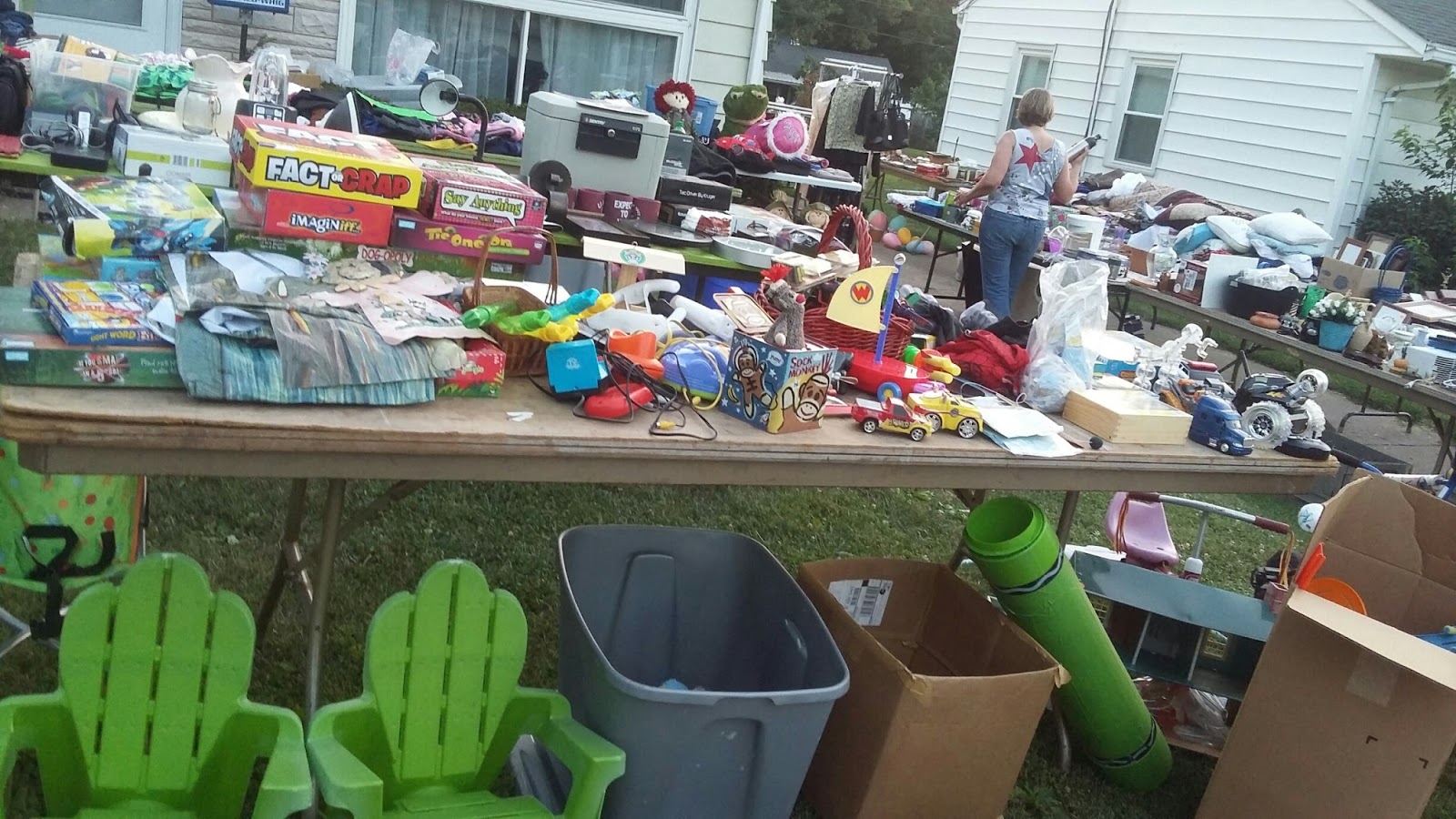 Heck Of A Bunch Wordful Wednesday Mission Trip Yard Sale