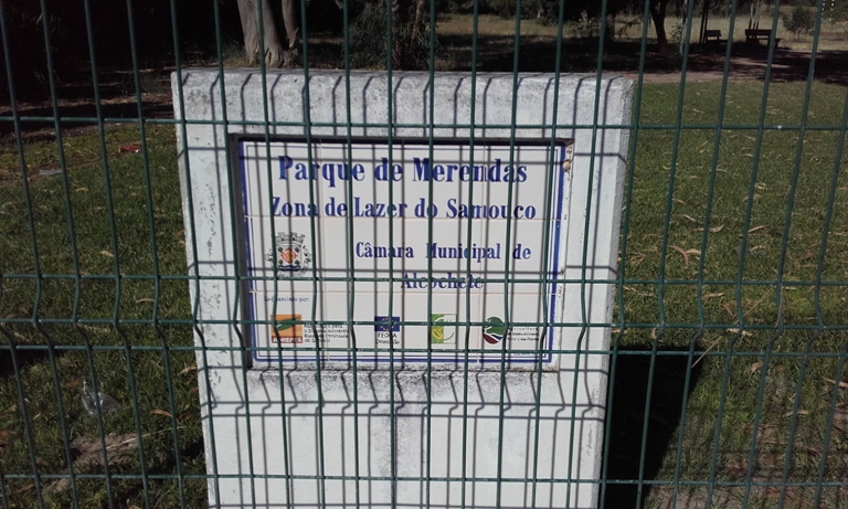 Placa Parque de Merendas