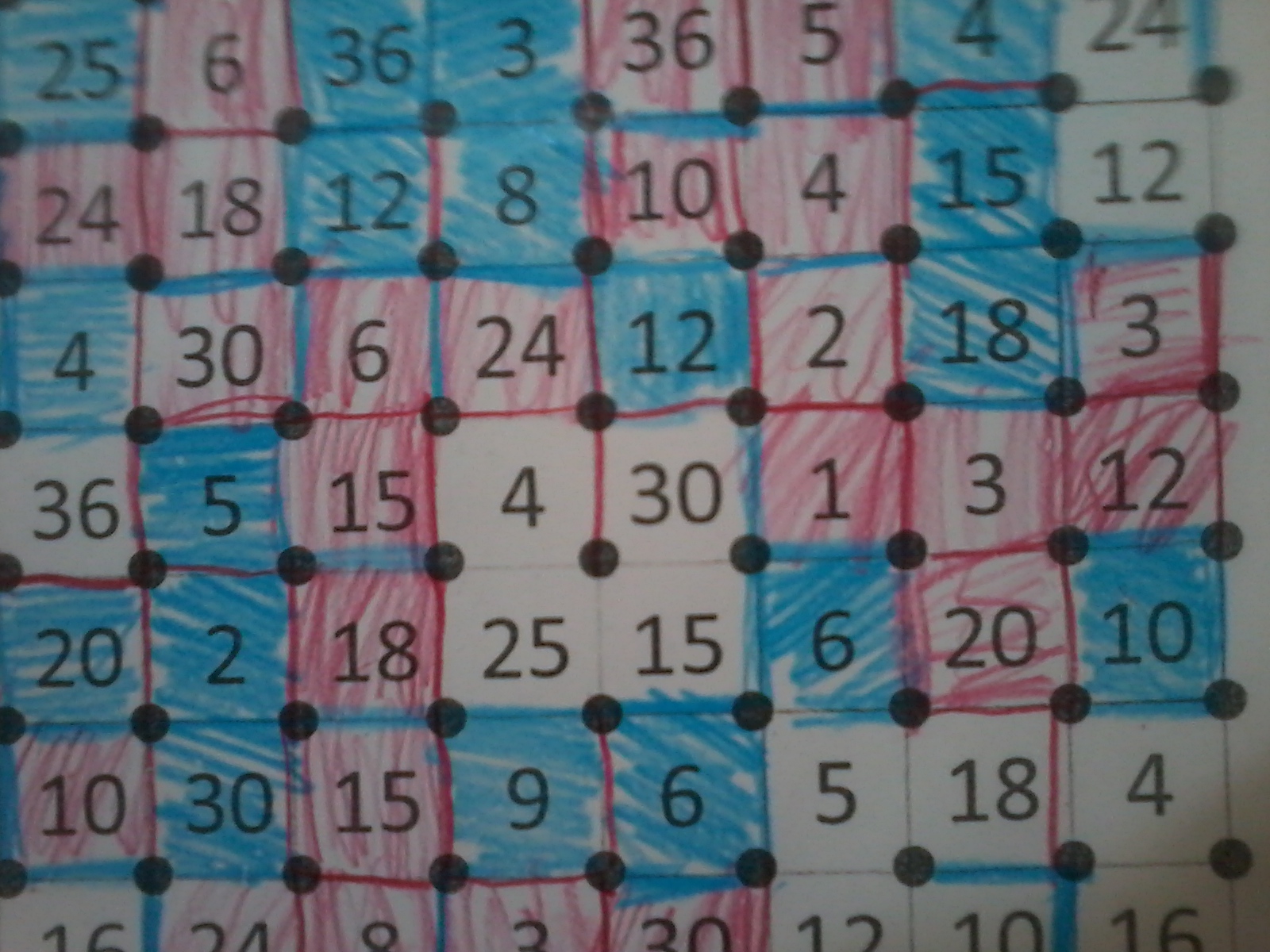 Three J's Learning Dots and Boxes variation