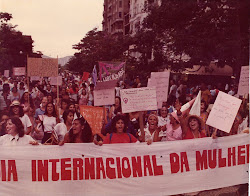 Primeira passeata feminista no Rio de Janeiro - 1983