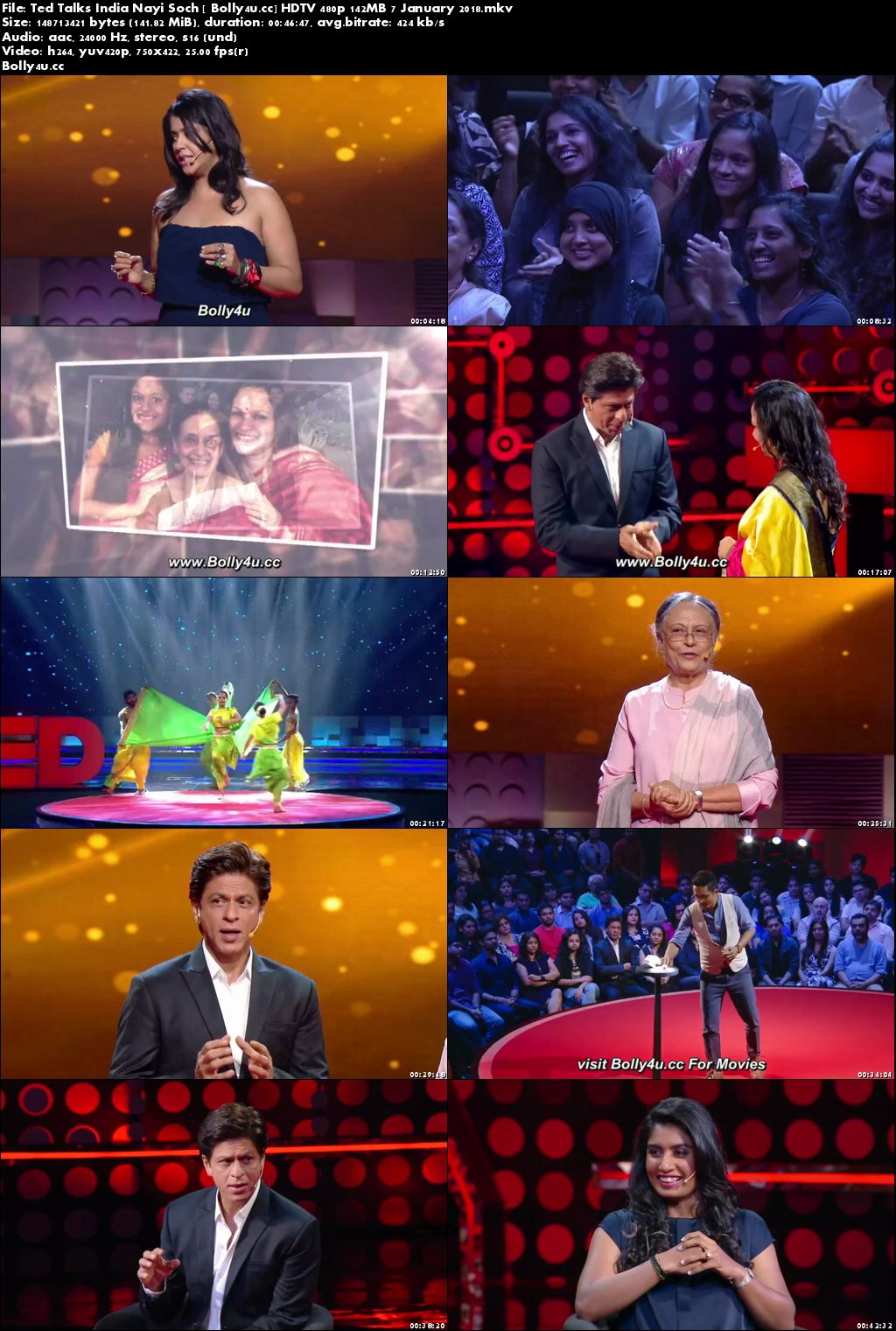 Ted Talks India Nayi Soch HDTV 480p 140MB 07 January 2018 Download