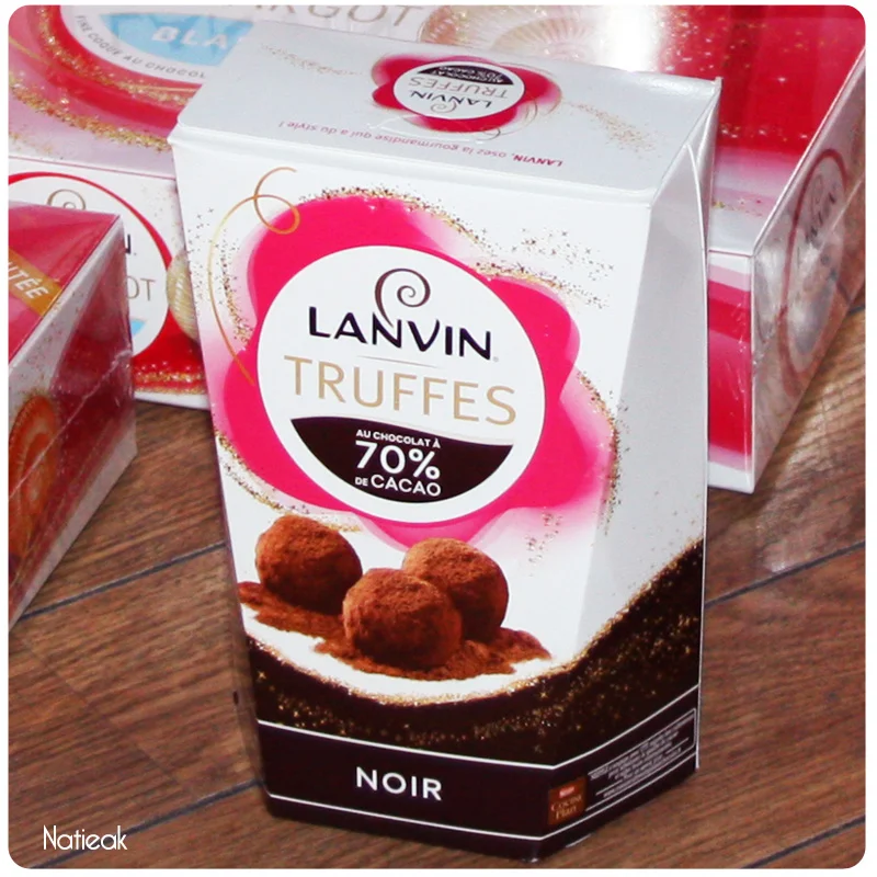 Chocolat Lanvin  Truffes noires