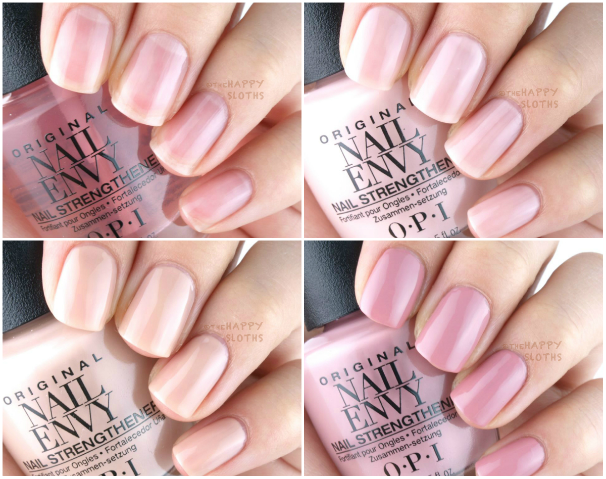 New Opi Nail Envy Nail Strengthener Strength + Color: Review And Swatches |  The Happy Sloths: Beauty, Makeup, And Skincare Blog With Reviews And  Swatches