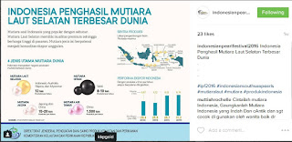 Peta Bisnis Indonesian South Sea Pearls (sumber Instagram @Indonesianpearlfestival2016)